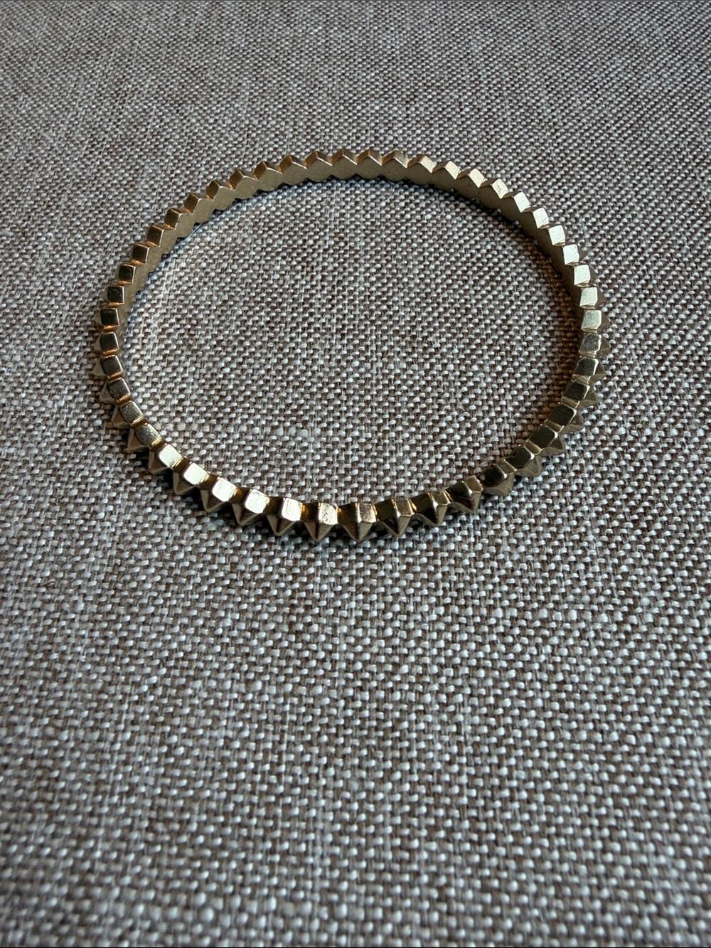 Kendra Scott Gold Faceted bangle Bracelet